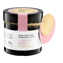 Garden Roses & Vanilla - Różano-Waniliowy Krem dla Skóry Suchej i Wrażliwej 60ml