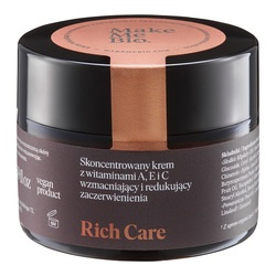 Rich Care - Skoncentrowany krem z witaminami A, E i C wzmacniający i redukujący zaczerwienienia 50ml