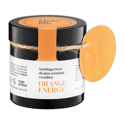 Orange Energy - Nawilżający Krem dla Skóry Normalnej i Wrażliwej 60ml Orange Energy - Nawilżający Krem dla Skóry Normalnej i Wrażliwej 60ml